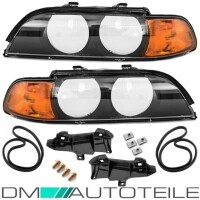 Scheinwerferglas SET + PVC Werkzeug passt für BMW E39 L