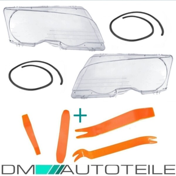 Scheinwerferglas BMW E46 LST Scheinwerferglas Set F Produktbild-Vorschau 2