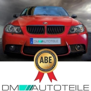 EVO Sport Front Bumper fits on BMW E90 E91 05-08 ABS +Set Fog Lights +Screws