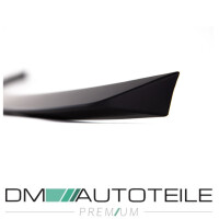 Sport Performance Rear Trunk Roof Spoiler Lip Black Matt fit