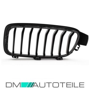 Set Kühlergrill Grill Schwarz Glanz lackiert (RE + LI )passt für BMW 3er F30 F31