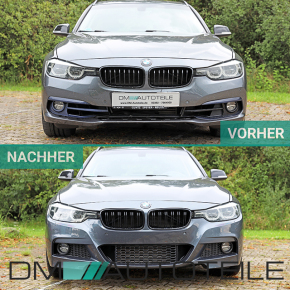 Sport Frontstoßstange / Frontschürze vorne für BMW 3er F30 / F31 Serie und M-Paket mit SRA / PDC und ABE