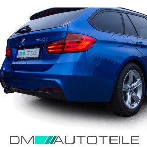 Sport Heckstoßstange / Heckschürze hinten mit PDC für BMW 3er F31 Touring auch für M-Paket mit ABE