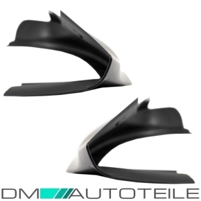 Sport-PERFORMANCE Front Flaps Splitter Black Matt fits on BMW 4-Series F32 F33 F36 M Sport Bumper