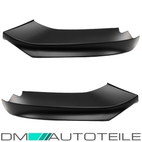 Sport-Performance Flaps / Frontspoiler / Frontlippe SET für BMW F32 / F33 / F36 mit M-Paket auch für LCI Facelift in Schwarz Matt