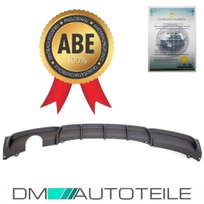 SPORT-PERFORMANCE Rear Diffusor Black fits on BMW F30 F31 M-SPORT BUMPER 316-320