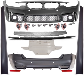 Sedan EVO Bodykit Sport Bumper Front + Skirts+Rear Duplex...