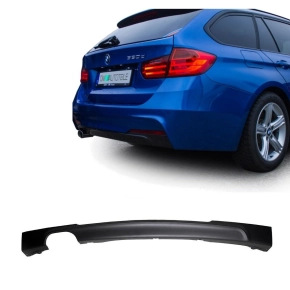 Sport Rear Diffusor Black Matt fits BMW F30 F31 320-330...