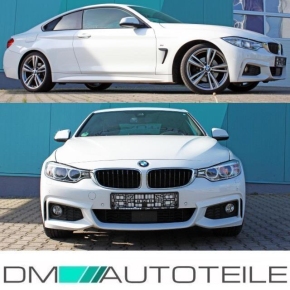 Sport Frontstoßstange / Frontschürze vorne für BMW 4er F32 / F33 / F36 auch für M-Paket mit Zubehör und ABE
