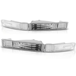 Frontblinker Upgrade Klarglas chrom passt für Honda Prelude Modelle ab 1992-1997