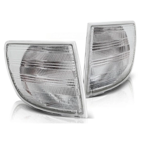 Set weiß geriffelt Blinker Frontblinker für...