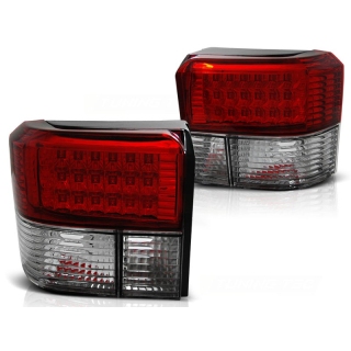 LED Design Rückleuchten Set Rot Weiß passt für VW T4 1990-2003 alle Modelle