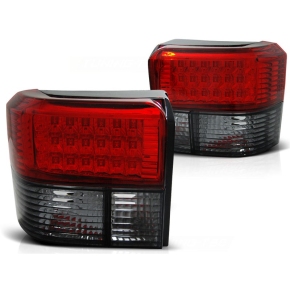 LED Design Rückleuchten Set Rot Smoke passt für VW T4 1990-2003 alle Modelle