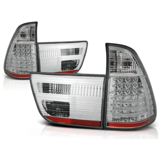 Design Rückleuchten Upgrade LED chrom passt für BMW X5 E53 ab 1999-2006