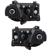 Scheinwerfer Angel Eyes LED chrom passt für Chrysler 30