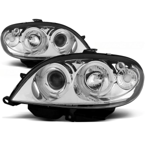 Scheinwerfer Angel Eyes LED chrom passt für Citroen...