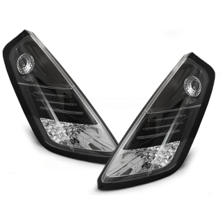 Design Rückleuchten Upgrade LED schwarz passt für Fiat Grande Punto ab 2005-2009