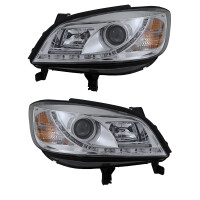Scheinwerfer Tagfahrlicht Design LED chr gallery