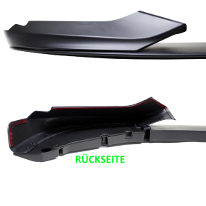 Performance Frontspoiler / Frontlippe für BMW 4er F32 / F33 / F36 mit M-Paket in Schwarz Matt mit ABE