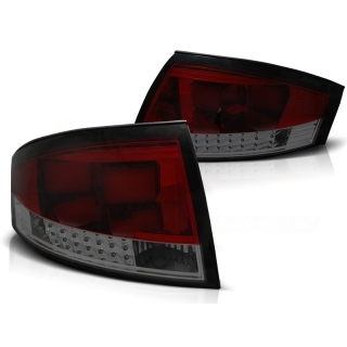 Design Rückleuchten Upgrade LED rot/rauch passt für Audi TT CoupeCabrio 8N 99-06