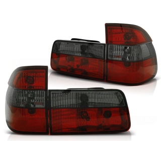 Set Design Rückleuchten Rot Smoke passt für BMW 5er E39 Touring Bj 95-00