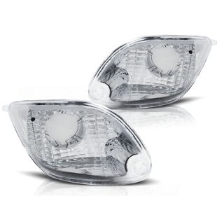 Set Klarglas Chrom Frontblinker Ford Focus MK1 ab 98-01