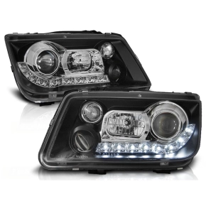 Scheinwerfer Tagfahrlicht Design LED schwarz passt...
