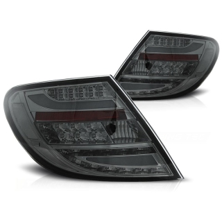 Design Rückleuchten Heckleuchten Lightbar LED rauch passt für Mercedes Benz C-Klasse W204 ab 07-10