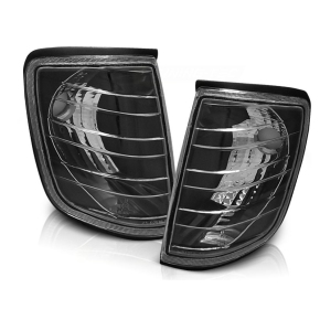 Set Klarglas Schwarz Frontblinker für Mercedes Benz E-Klasse W124 ab 85-95