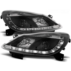 Scheinwerfer Tagfahrlicht Design LED schwarz passt...