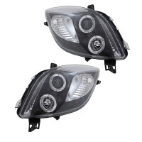Scheinwerfer Angel Eyes LED schwarz pass gallery