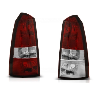 Set Design Rückleuchten Rot Klar passt für Ford Focus MK1 Baujahr 1998-2004