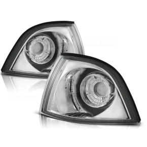 Set Chrom Klarglas Frontblinker Blinker für BMW 3er...