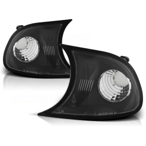 Set Klarglas Schwarz Blinker Frontblinker für BMW...