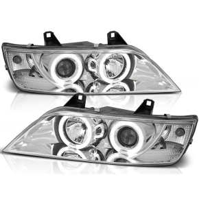 Scheinwerfer Angel Eyes LED chrom passt für BMW Z3...