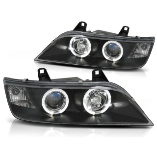 Scheinwerfer Angel Eyes LED schwarz passt für BMW Z3 ab 1996 - 2002