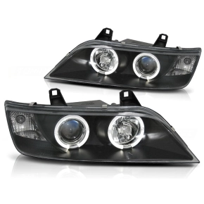 Scheinwerfer Angel Eyes LED schwarz passt für BMW Z3...