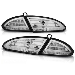 Design Rückleuchten Upgrade LED chrom passt für Seat Leon 1P ab 2005-2009