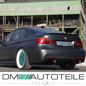 335i Duplex SET Frontspoiler + Diffusor Sport-Performance passt für BMW 3er F30 F31 M-Paket