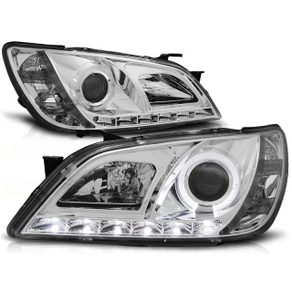 Scheinwerfer Tagfahrlicht Design LED chrom passt für Lexus IS ab 2001 - 2005