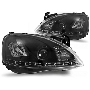 Scheinwerfer Tagfahrlicht Design LED schwarz passt...