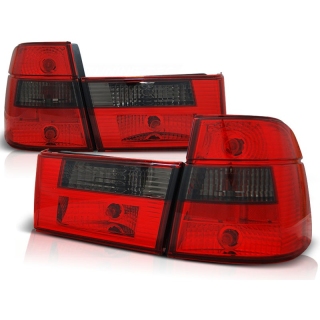 Set Design Rückleuchten Rot Smoke passt für BMW 5er E34 Touring Bj 1991-1996