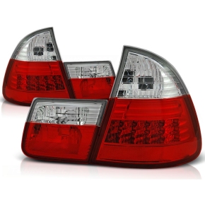 Upgrade Rückleuchten LED passend für BMW 3er E46 Touring ab 1999-2005 rot/klar