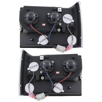 Scheinwerfer LED Angel Eyes passt für Jeep Grand Cherok