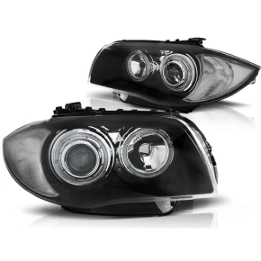 Scheinwerfer LED Angel Eyes passt für BMW 1...