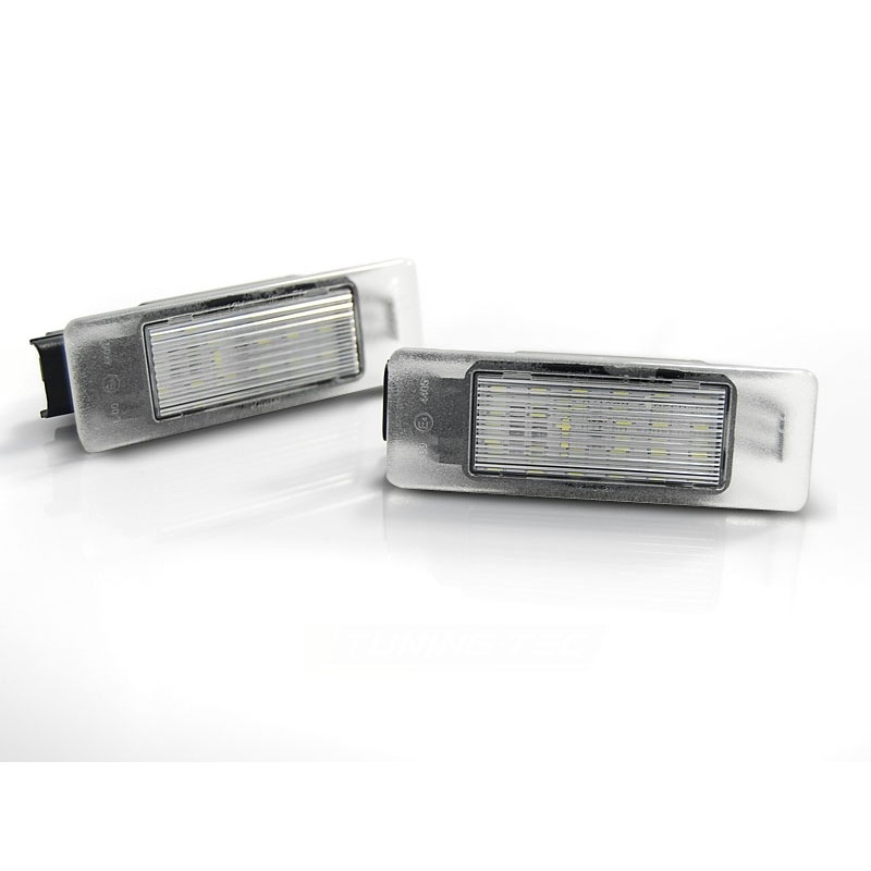 LED Kennzeichenbeleuchtung passt für Peugeot 106/207/307/308/406/Citroen  C2/3/4