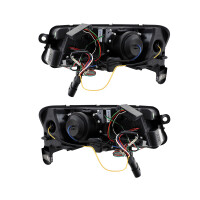 Scheinwerfer mit LED Tagfahrlicht passt für Audi A6 C6 