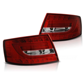 LED Rückleuchten Lightbar passt für Audi A6 4F...