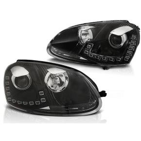 Scheinwerfer LED Tagfahrlicht Scheinwerfer VW Golf 5 ab...