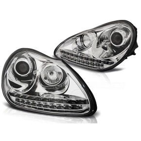 Xenon Scheinwerfer LED Tagfahrlicht passt für...